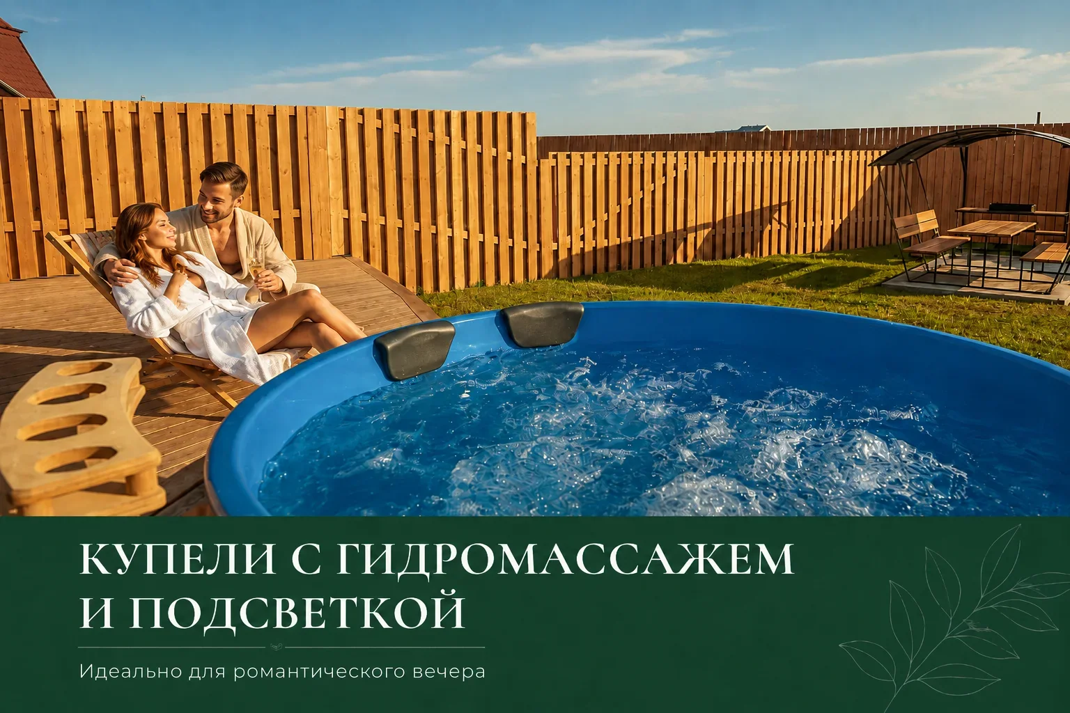 Купели с гидромассажем