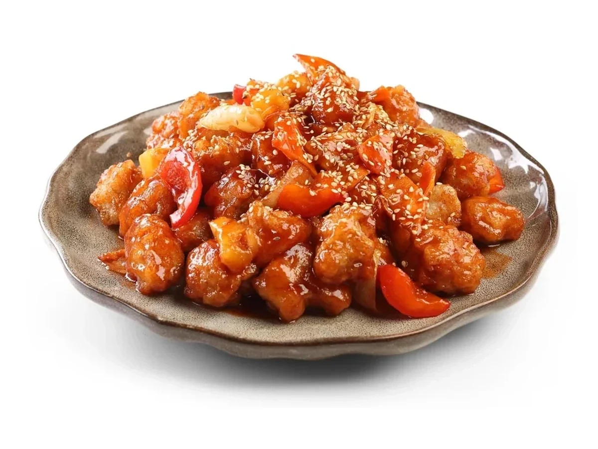 Мясо с ананасми XL